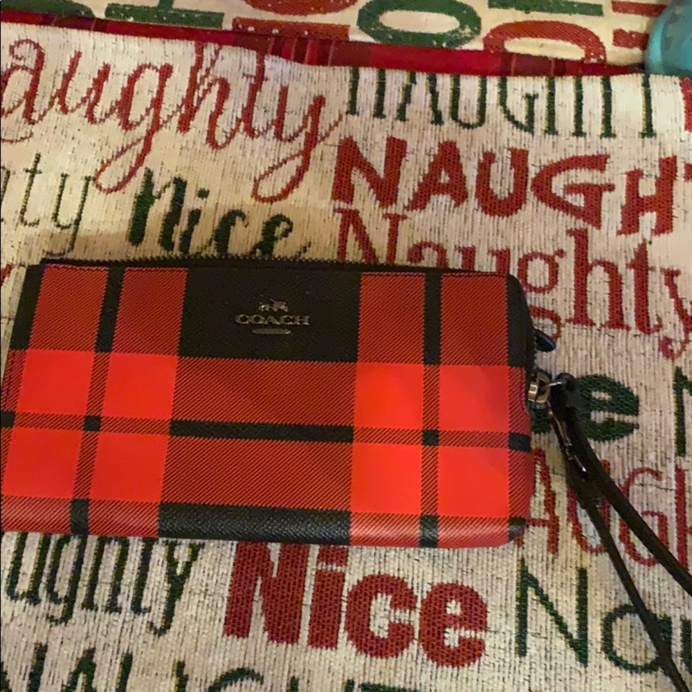Coach wristlet